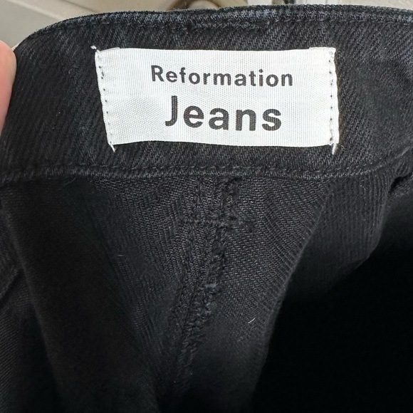 Reformation Gia Cargo Pants 25 High Rise Organic Tencel - Picture 3 of 12